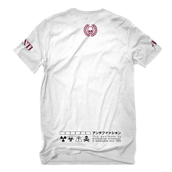 Playera Antifashion Skull Bicromatrica