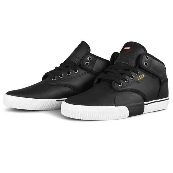 GLOBE MOTLEY MID 
BLACK/WHITE #6 Mx