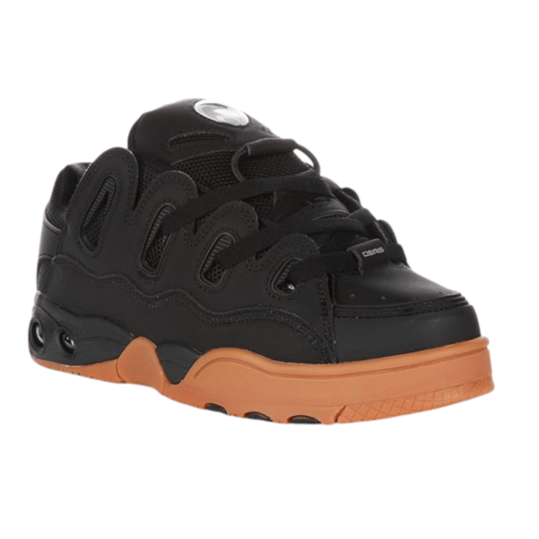 Osiris D3E Black Black Gum