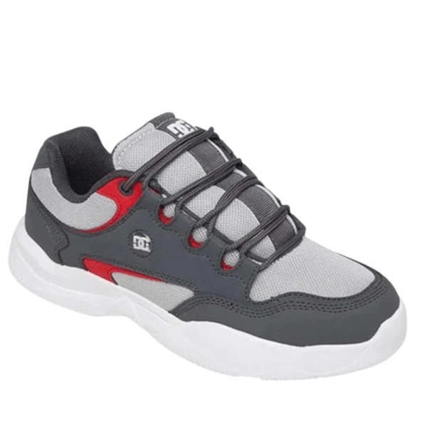 DC SHOES 
DECEL GREY/RED/WHITE