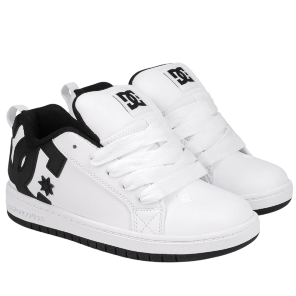 DC SHOES 
COURT GRAFFIK
WHITE/BLACK