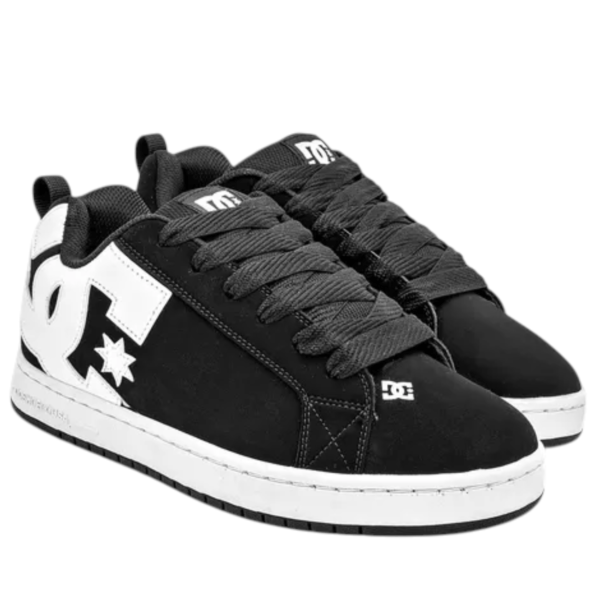 DC SHOES 
COURT GRAFFIK 
BLACK/WHITE