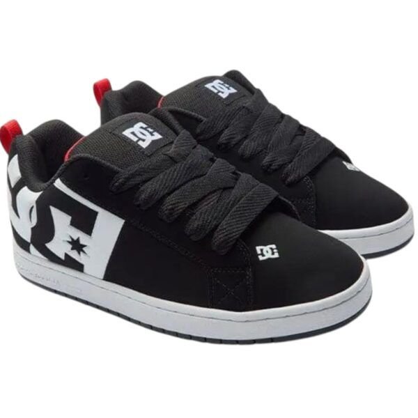 DC SHOES COURT GRAFFIK
BLACK WHITE RED