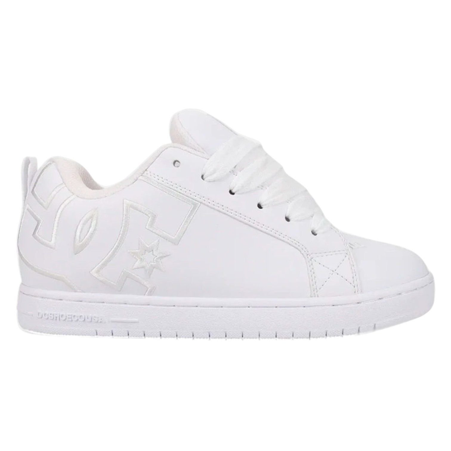 DC SHOES COURT GRAFFIK 
WHITE WHITE