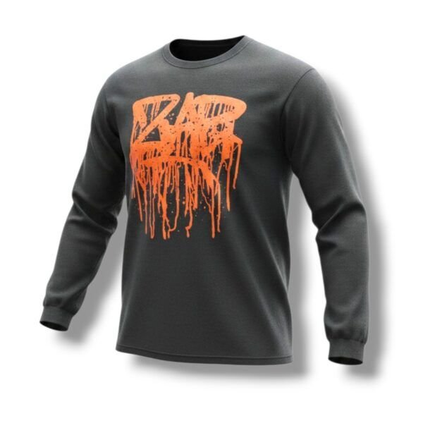 PLAYERA ZAPTRAP MANGA LARGA ZAP NARANJA