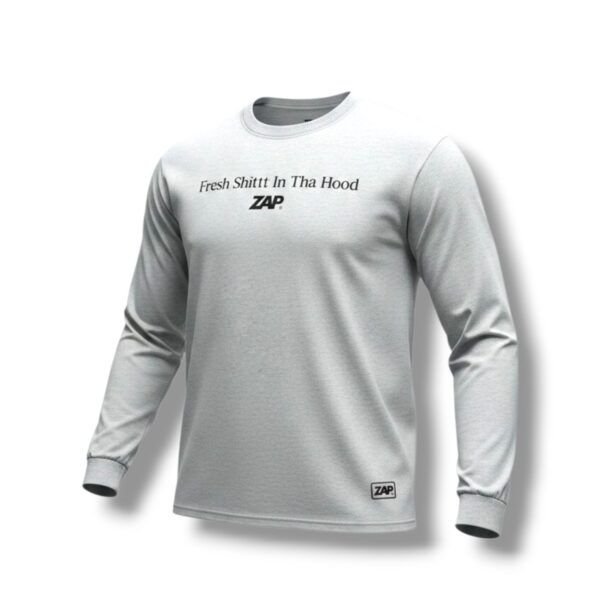 PLAYERA ZAPTRAP MANGA LARGA FRESH SHITT