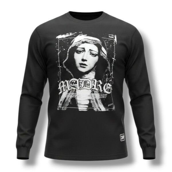PLAYERA ZAPTRAP MANGA LARGA MADRE
