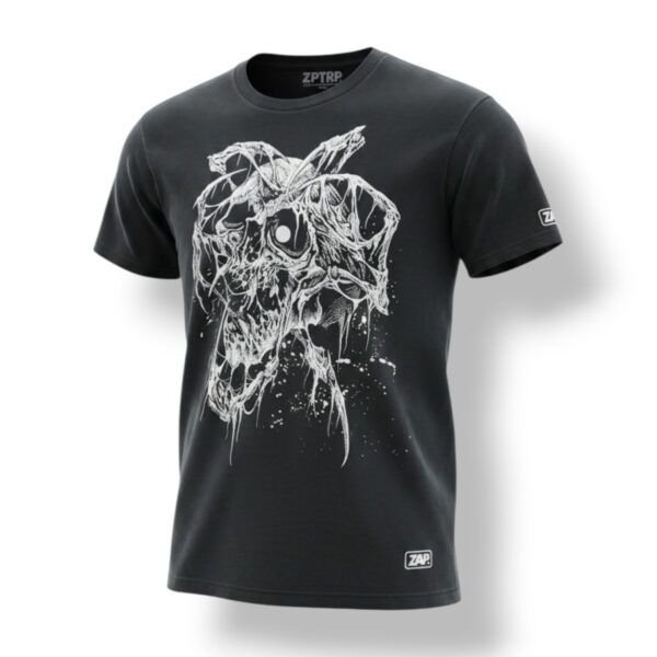 PLAYERA ZAPTRAP CRANEO ARAÑA