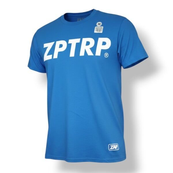 PLAYERA ZAPTRAP LOGO BLANCO